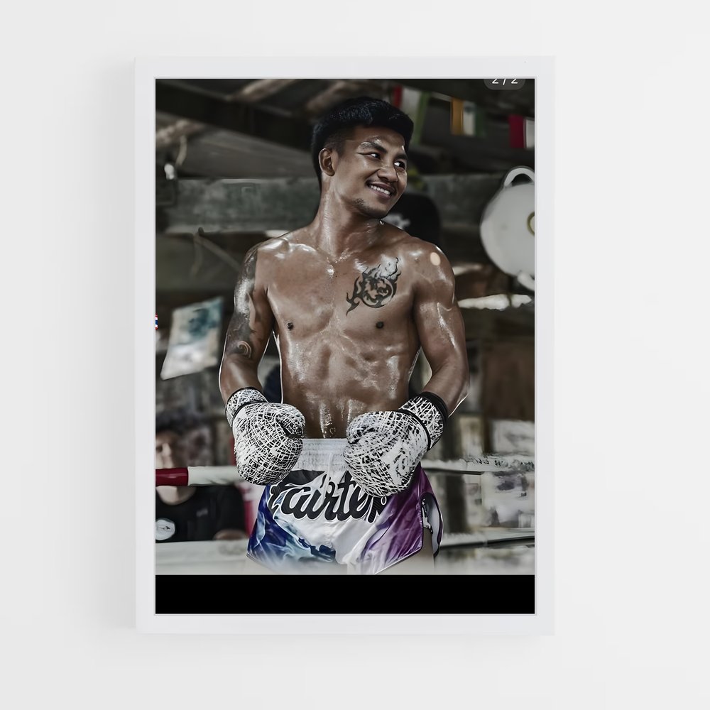 Poster Rodtang de jitmuangnon – affiche MMA (vue 3)